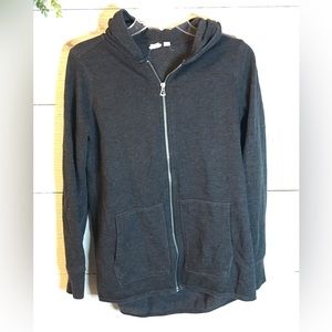 Gray hooded sweatshirt, EAC brand